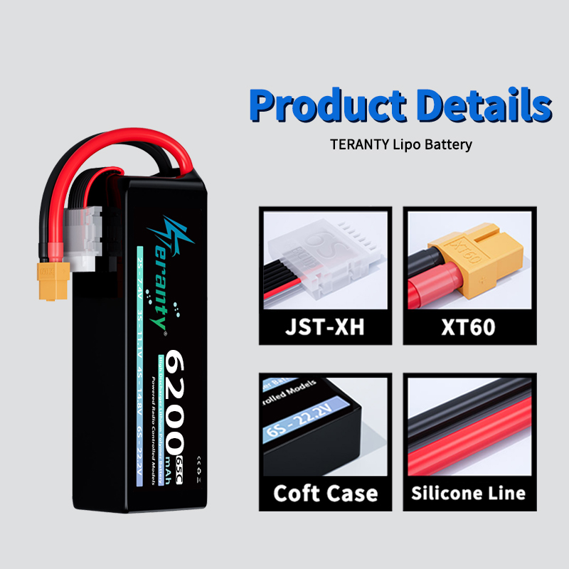 TERANTY 6S 6200mAh Lipo-Akku 2 – Drone Racing Battery Bewertung und Preis